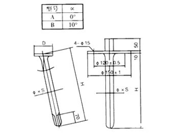 直管温度计套管