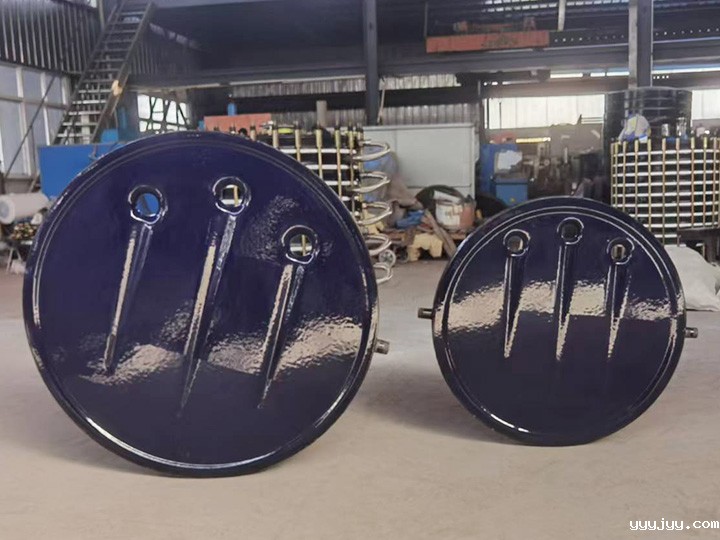 圆形平板三孔片式冷凝器